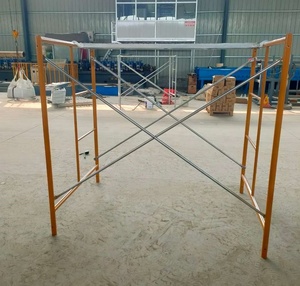Modern Style Moveable <strong>Frame</strong> <strong>Scaffolding</strong> with Arch Design Used for <strong>Building</strong> Construction and Catwalk Access For Sale - Product Image 3