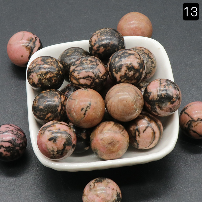 Rhodonite dentelle noire