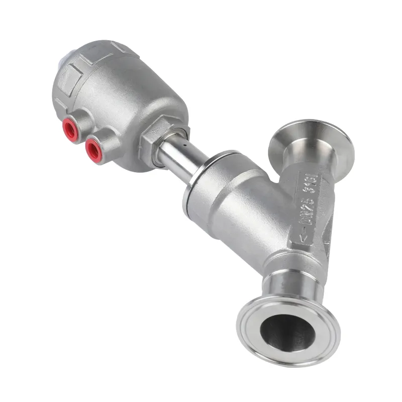 Acier inoxydable de bonne qualité DN25 1 pouce Angle Seat Valve Fabricant Vente en gros