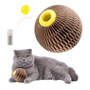 Wholesale Best Selling <strong>Cat</strong> Toy <strong>Catnip</strong> Refillable Scratcher Ball <strong>Catnip</strong> Ball Toy for <strong>Cats</strong> - Product Image 1