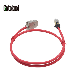 GETEKnet Cable de conexión de 1/4 pulgadas Reseau Rj45 Sftp Cable Rj45 para exteriores Cable Rj45 Cat 8 - Product Image 3