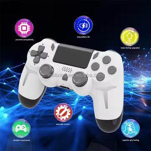 מפעל 2025 מותאם אישית ps1/ps2 <span class=keywords><strong>Ps4</strong></span> 5 קונסולת משחק מנוע יחיד רטט כפול 2.4g בקר משחק אלחוטי