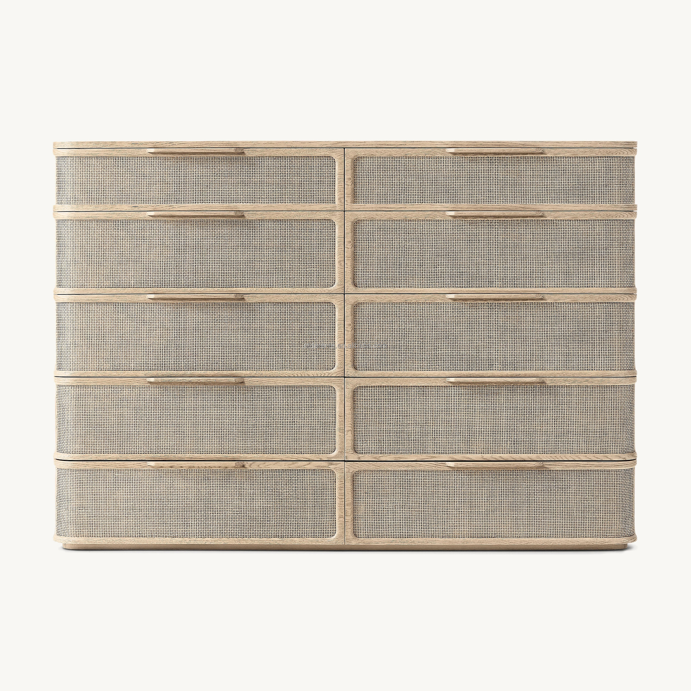 Greige Oak/Cane