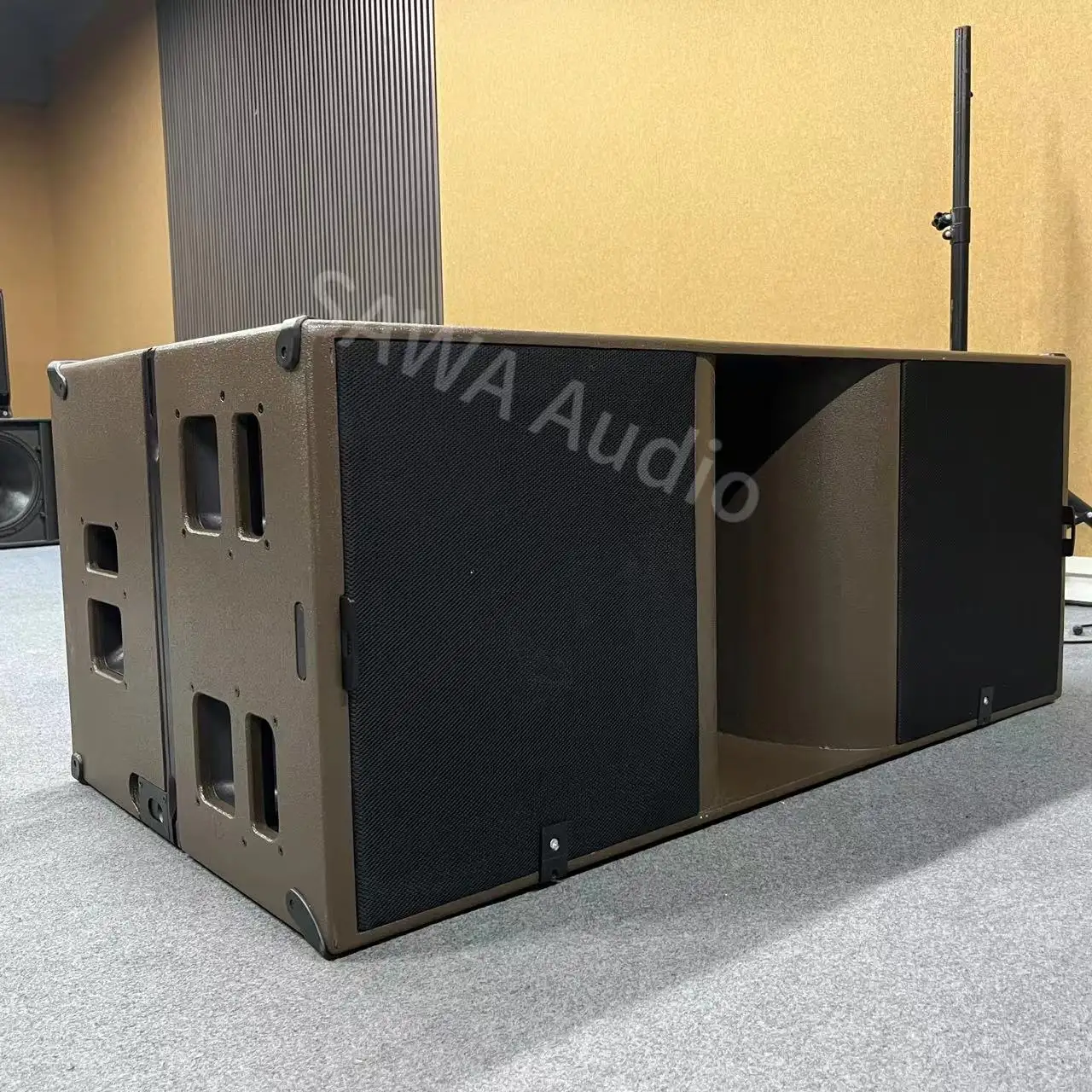 KS28 Duplo 18 Polegada Subwoofer sistema de música alto-falante conjunto completo 18 subwoofer sistema de som dj subwoofer subwoofer ativo 18 polegada