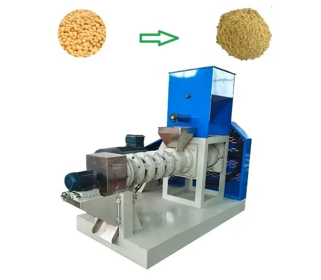 Máquina extrusora de soja, máquina de procesamiento de harina de soja, máquina extrusora de soja con grasa completa, precio automático