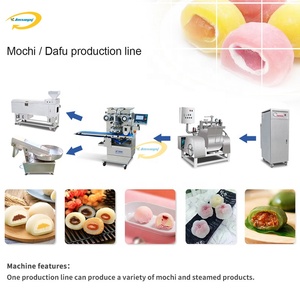 Dondurulmuş Mochi yapma makinesi otomatik Gulab Jamun üretim Rasgulla yapma makinesi Mochi makinesi satılık - Product Image 2
