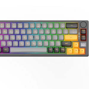 OUSAID DK67 <strong>Keyboard</strong> 60% RGB Mechanical <strong>Bluetooth</strong> 2.4G <strong>Wireless</strong> Hot Swap Anti Ghosting <strong>Keyboard</strong> Mini Gaming <strong>Keyboard</strong> - Product Image 1
