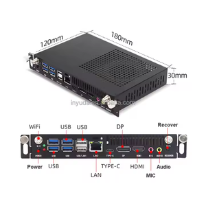 INYUDA Versatile OPS PC Supporting Multiple <strong>Inputs</strong> Perfect I7 1360P 32GB+2tb Ssd Support Wifi BT for Interactive Whiteboards - Product Image 1
