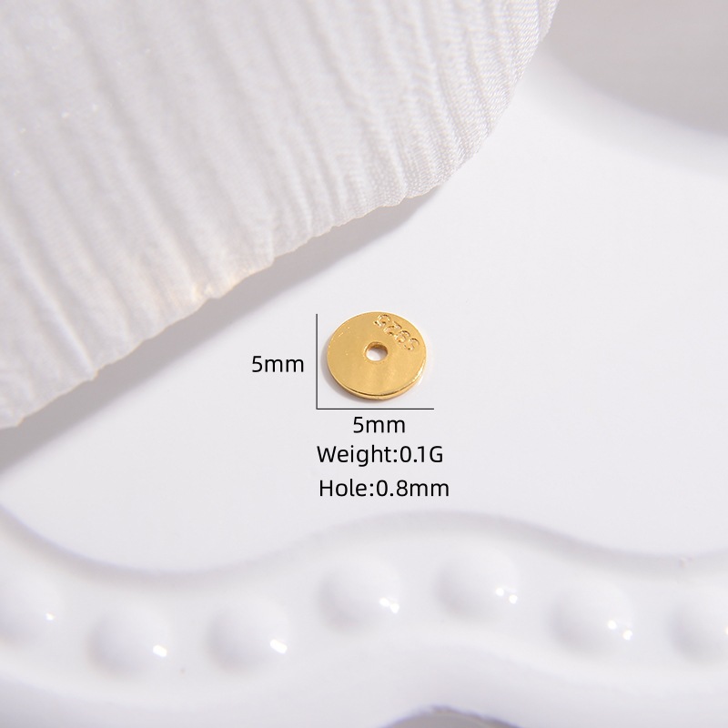 B Or 5mm (1g environ 10 pièces)