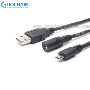 2合1 USB至微型usb 5针5v DC升压转换器电缆5v至9V 12v变压器DC电源调节器 - Product Image 4