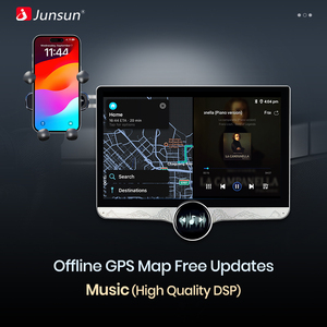 Junsun Qualcomm chip Android autoradio per <span class=keywords><strong>Peugeot</strong></span> 307 SW 2002-2013 lettore <span class=keywords><strong>DVD</strong></span> Apple CarPlay Stereo 2K QLED schermo auto - Product Image 4
