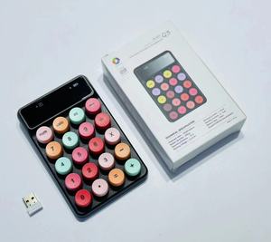 Factory Direct 2.4G Wireless <strong>Numeric</strong> <strong>Keyboard</strong> External Round <strong>Keyboard</strong> for Financial Accounting. - Product Image 2