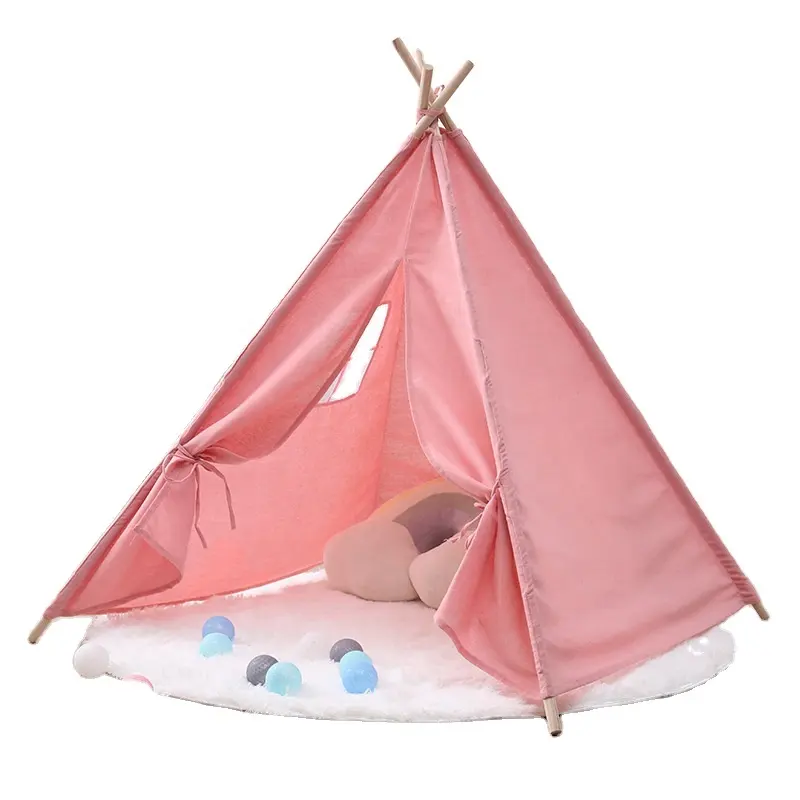 Großhandel Kinder-Spielzelt Indoor Outdoor Teeepee Zelthaus für Kinder