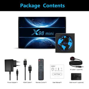 Yüksek performanslı Iptv kutusu X98 mini Amlogic S905w2 dört çekirdekli Android 11 Wifi 2.4g & 5g akıllı Tv kutusu destek AV1 - Product Image 5