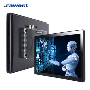 Industrial Rs232 integrado/montaje en pared todo en uno 10,1 15,6 pulgadas Ip65 impermeable integrado I3 I5 J1900 Panel táctil capacitivo Pc - Product Image 1