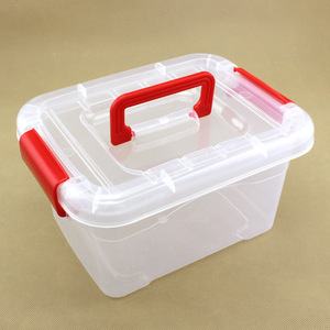 さまざまなデザインPPプラスチック収納ボックス透明多目的雑貨収納ボックスクリア収納ボックスビン - Product Image 2