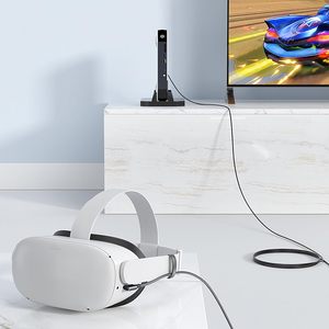 <strong>3</strong> Meters High <strong>Speed</strong> USB3.<strong>2</strong> Cable 10Gbps Data Sync 90&deg; Right Angle VR Cord 100W Fast Charging 4K Video <strong>USB</strong>-C Data Cable - Product Image 2