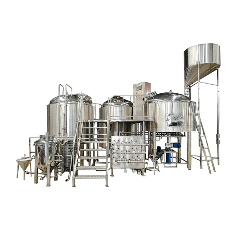 Equipo grande de cervecería, equipo de fabricación de cerveza para planta de cerveza, 1000L, 2000L, 3000L, 5000L
