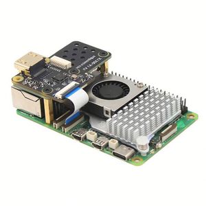 Raspberry Pi 5 Poe + Hat ad alte prestazioni stabile dissipazione del calore Plug & Play Poe modulo Board per casa intelligente - Product Image 1