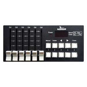 DMX512 Контроллер сценический диджейский контроллер света беспроводной осветительный миксер панель консоли световые шоу Вечеринка дискотека - Product Image 1