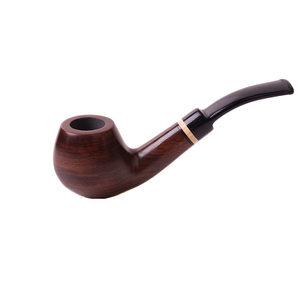 Yiwu Futeng – pipe à fumer en bois d'ébène, vente en gros, avec pipe à tabac en bois circulaire, pour fumer, personnalisée, nouvel arrivage - Product Image 2
