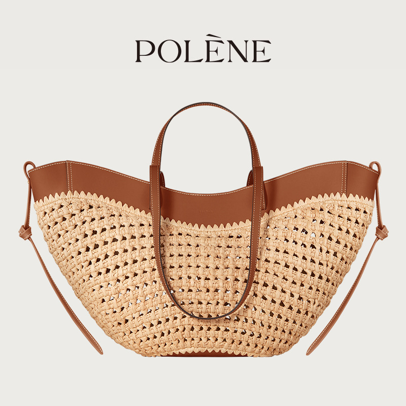 Tote bag cognac large