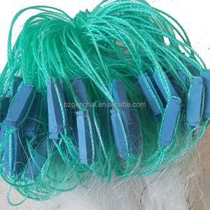 魚のエビとカニのフィンランドネット用のラッドシンカーとフロートを備えた3層の漁網 - Product Image 2