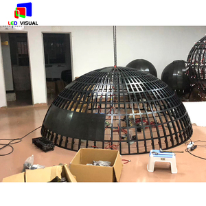 Flexibles HD-Vollfarb modul P1.25 P2 P2.5 P3 Kunden spezifisches sphärisches LED-Display - Product Image 6