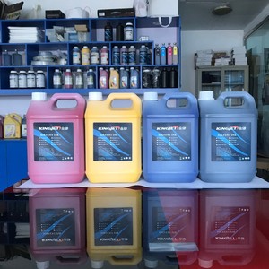 Flex 打印墨水 Konica Bulk Ciss 基于溶剂的兼容防水喷墨打印机墨水用于喷墨打印机 - Product Image 5