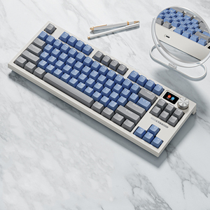 Wired Mechanical <strong>Keyboard</strong> 84 Keys USB Gaming Three Modes <strong>of</strong> Wired 2.4G Wirelessfor Desktop <strong>Computer</strong> PC Laptops <strong>Keyboard</strong>