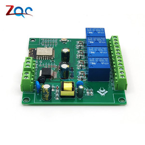 AC 90-250V/DC 7-30V/5V電源ESP8266 ESP-12F WiFiプログラマブル開発モジュール4チャンネルリレーボードArduino用 - Product Image 5