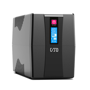 Banco de energía UPS sin conexión monofásico con batería de litio o ácido de plomo para respaldo de computadora Uso de electrodomésticos Pantalla LCD - Product Image 3