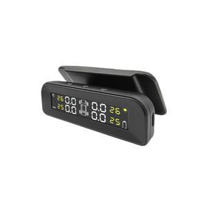 Acceo Smart TPMS Car Tire Pressure Alarm Monitor <strong>System</strong> 4 <strong>Sensors</strong> <strong>Display</strong> Solar Intelligent Tyre Pressure Temperature Warning - Product Image 1