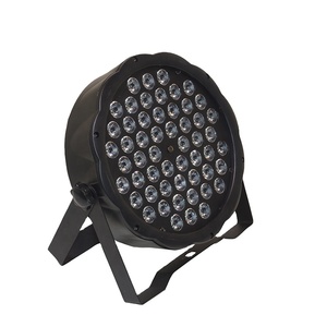 专业40W DMX512舞台灯最佳54 * 1w迷你超薄RGB发光二极管Parcan光束投影仪紫外暖白色激光源 - Product Image 1