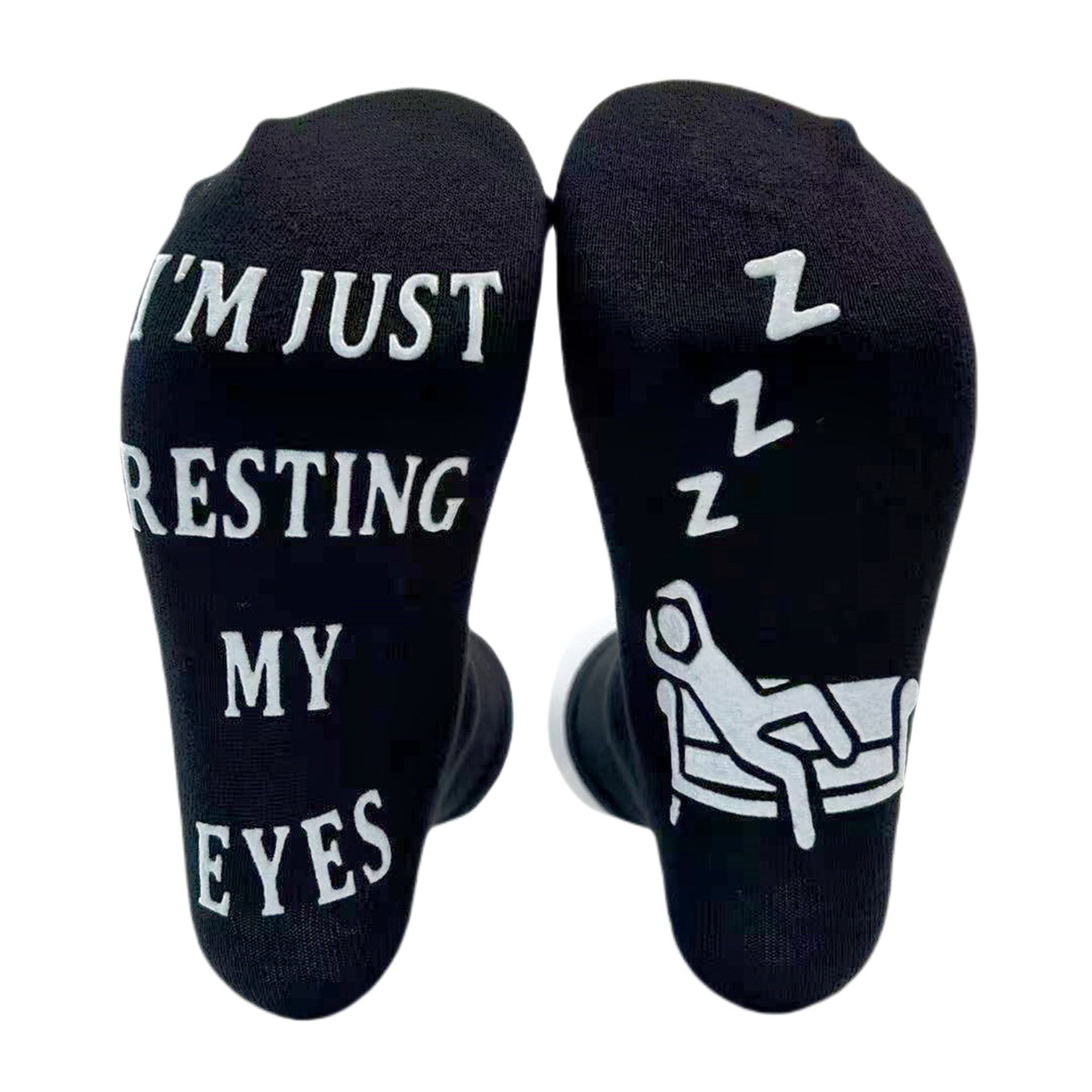 Black white rubber sofa sleeping little people