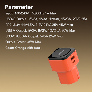 Ldnio Q2420 45W PD QD ที่ชาร์จ3.0 USB อะแดปเตอร์หลายพอร์ตอะแดปเตอร์ท่องเที่ยวทั่วโลกอเนกประสงค์ - Product Image 6