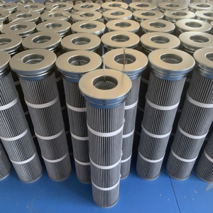 ตลับกรองตลับกรอง 0.2 ไมครอนสําหรับตลับกรองที่อยู่อาศัยระบบเก็บฝุ่นตัวกรอง PTFE จีบ