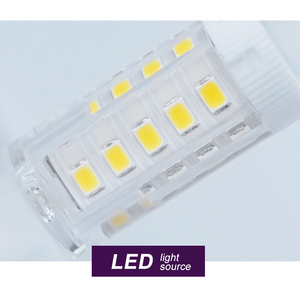 Iç aydınlatma için LED mısır ampul G9 5W AC220V enerji tasarrufu ev LED ampul çiçek tarzı titreşimsiz ışık kaynağı - Product Image 4
