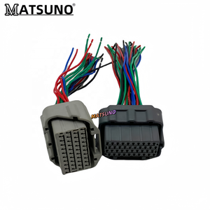 For CAT Monitor Plug E320B Excavator <strong>Controller</strong> <strong>Computer</strong> Board Plug Connector Wire Connectors 106-0172 151-9385 106-0176 - Product Image 2