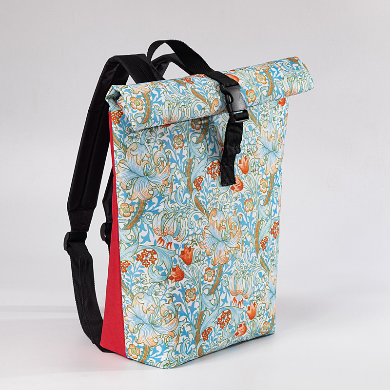 Werbe-Rolltop-Rucksack, modischer Roll-Up-Reiserucksack, Tagesrucksack