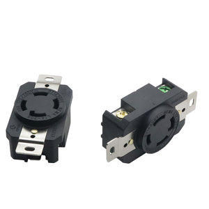 NEMA 14-30R 30A RVおよび電気自動車レンジレセプタクルABS材料銅プラグ付き米国標準ソケット