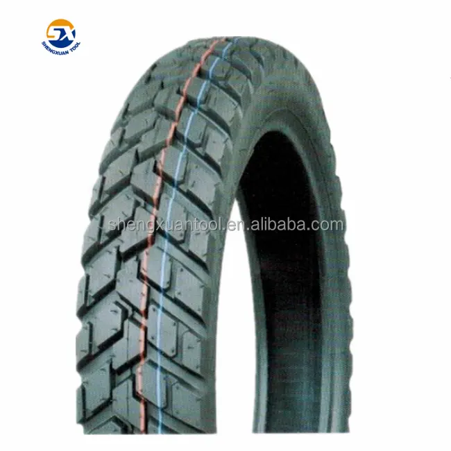 ยางรถจักรยานยนต์ Tubeless คุณภาพแข็งแกร่ง 4.10-18