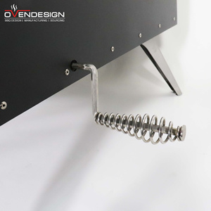Best 16 Inch Italian Pizza <strong>Oven</strong> with Built-In Thermometer Manually Rotate <strong>Gas</strong> Type Household Foldable Legs for Outdoor Use - Product Image 3