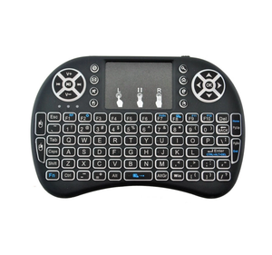 Retroiluminación de fábrica 2,4 GHz i8 Mini teclado de computadora inalámbrico Gaming Touchpad para Android TV Box Mini PC - Product Image 1