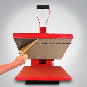 BSCI Factory 16 X 24 Inch Heat Press Protector PTFE Coated <strong>Fiberglass</strong> Platen Cover for Automatic Heat Press <strong>Machine</strong> for T-Shirt