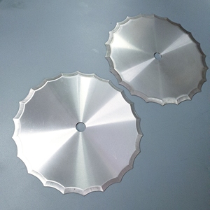 İyi sertlik dairesel yuvarlak bıçaklar kesici testere bıçağı keskin kenarlı makinede tırtıklı dilimleme bıçağı kesme tüpü - Product Image 2