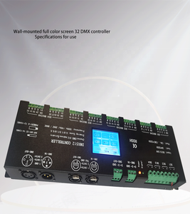 32-Kanal-DMX512-Decoder LED-Streifen-Beleuchtungs regler Voll farbbild schirm 30-Kanal-RGB-Dimmer DMX RGB-Decoder-LED-Streifen - Product Image 3