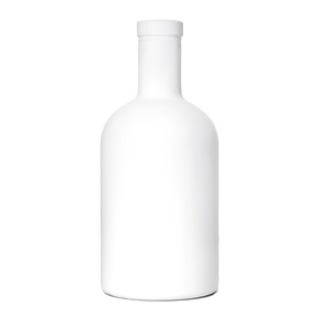 Matte <strong>White</strong> Empty 100ml 200ml 375ml 500ml 750ml 1000ml Glass Vodka <strong>Wine</strong> <strong>Bottle</strong> - Product Image 2