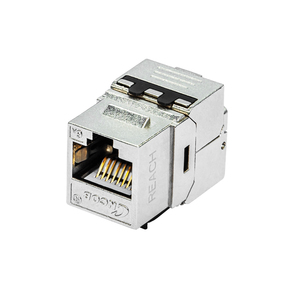 Mini tip kısa vücut Cat6A Keystone Jack RJ45 çoğaltıcı modüler Jack Cat6 Jack RJ45 modülü - Product Image 2