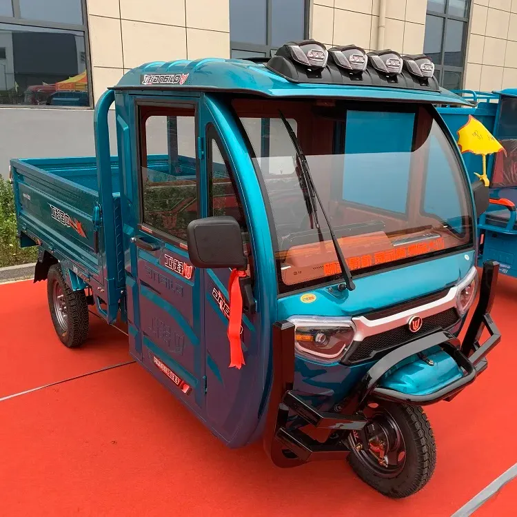 China precio barato 3 ruedas siete pasajeros adulto Rickshaw triciclo eléctrico